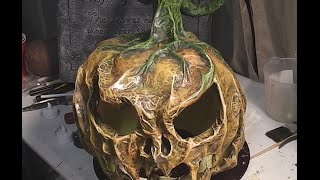 Paper Mache Pumpkins 1  Introduction and Materials [upl. by Esoj461]