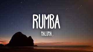 Maluma  Rumba LetraLyrics [upl. by Llertrac220]