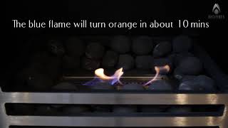 How to use a bio ethanol fireplace  Bio Fires [upl. by Mosra]