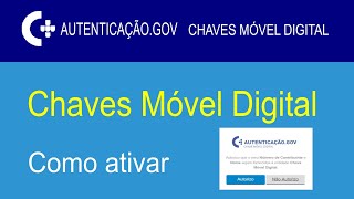 Chave Móvel Digital Como ativar Portal das Finanças [upl. by Anayaran]