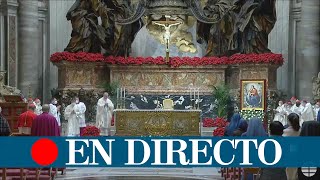 DIRECTO  Misa de Año Nuevo desde el Vaticano [upl. by Agosto]