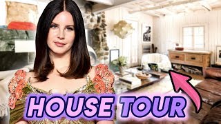 Lana Del Rey  House Tour 2019  Inside her DOUBLE MANSION [upl. by Htirehc]