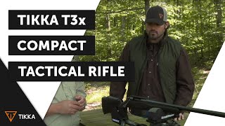 Tikka T3x Compact Tactical Rifle with Nate Hosie [upl. by Llekcor159]