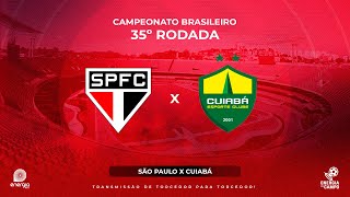 SÃO PAULO X CUIABA  26112023  BRASILEIRÃO  AO VIVO [upl. by Zerlina95]