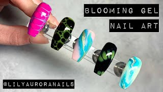 Blooming Gel Nail Art Tutorial using The Gel Bottle [upl. by Marti]