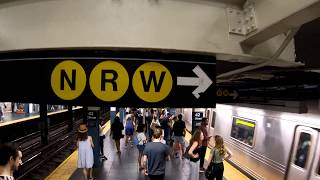 ⁴ᴷ The Busiest NYC Subway Station Times Square–42nd StreetPort Authority Bus Terminal [upl. by Ibbor]