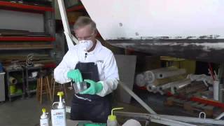 SAIL Epoxy Basics Fairing with Epoxy and Filler [upl. by Anirehtac]