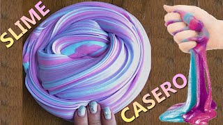 COMO HACER SLIME FACIL 1 INGREDIENTE  SIN BORAX [upl. by Wanids197]