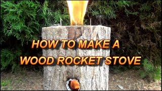 How To Make A Wood Rocket Stove  Easy amp MultiUse [upl. by Oine126]