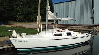 Catalina 22 restoration Sailing Landlocked introduces NEXUS EP 1 [upl. by Safoelc]