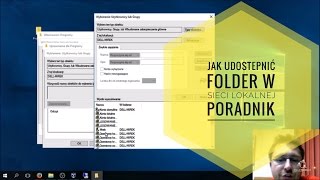 Jak udostępnić folder w sieci lokalnej  ForumWiedzy [upl. by Ariait]