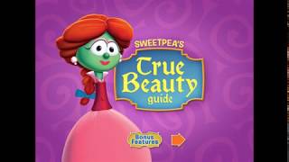 Veggietales Sweetpea Beauty  DVD Menu Walkthrough [upl. by Aihtyc]