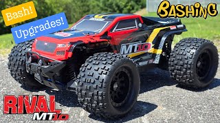 Team Associated Rival MT10 Run amp Upgrades [upl. by Namialus]