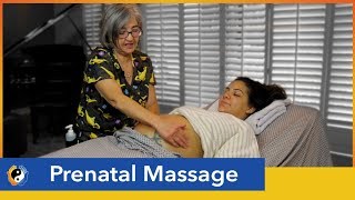 Prenatal Massage Techniques  Relieving Pregnancy Pains [upl. by Riobard]