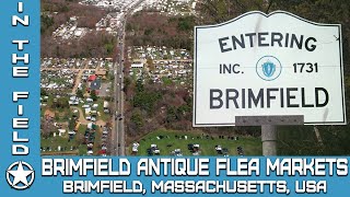 The Largest Outdoor Flea Market in the Northeastern United States Brimfield Antique Flea Markets [upl. by Einobe]