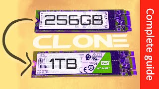 How to clone an SSD to a larger SSD [upl. by Mccall460]