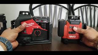 Milwaukee vs Hilti Laser levels [upl. by Joo563]