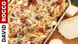 How To Make PASTA AL FORNO  Quick amp Easy Italian Baked Pasta Recipe by David Rocco [upl. by Naellij]