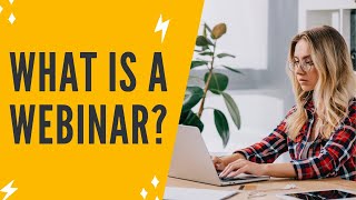 WHAT IS A WEBINAR AND HOW DO WEBINARS WORK Webinar Tutorial On What Is Webinar And How Does It Work [upl. by Marcellina531]