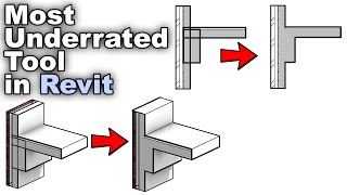 Join Geometry  Advanced Revit Tutorial [upl. by Siegler]