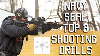 NAVY SEAL Top 3 Shooting Drills  Tactical Rifleman [upl. by Luanne903]