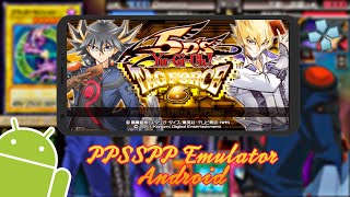 YuGiOh 5D’s Tag Force 6 English Patched PPSSPP Setting  Gameplay Android [upl. by Alahs]