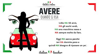 How to use the verb AVERE  Italian for Beginners [upl. by Ford554]