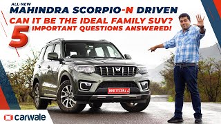 Mahindra Scorpio 2022 Review  The Best Family SUV  CarWale [upl. by Eruot]