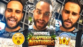 NIKOLA LOZINA QUITTE MOUNDIR et les APPRENTIS AVENTURIERS 3 [upl. by Nosirrah]