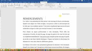 Personnaliser les entêtes et pied de page Word [upl. by Baniez]