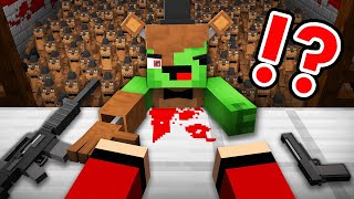 JJ and Mikey ESCAPE From FREDDY APOCALYPSE in Minecraft  Maizen [upl. by Yunick198]