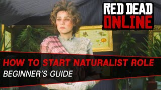 How To Start The Naturalist Role  Red Dead Online Naturalist DLC [upl. by Giselle]