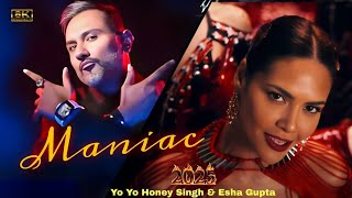 MANIAC  Bonus Track  fromquot Glory  I AM A MANIAC  HONEY SINGH NEW SONG​ esha HydraMusicSong [upl. by Eiramoj]