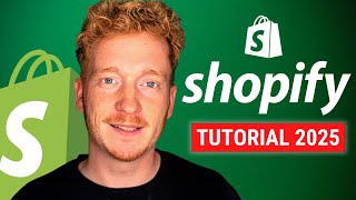 Shopify Onlineshop erstellen  Tutorial 2025 auf Deutsch [upl. by Haibot]