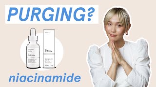 why the ordinary niacinamide 10  zinc 1 is causing purging and breakouts 😅 [upl. by Santa]