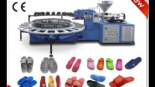 plastic slipper machine [upl. by Vergne]