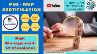 PMIRMP Certification  An Overview [upl. by Santini]