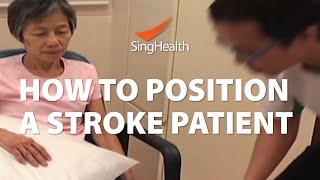 How To Position A Stroke Patient [upl. by Bettencourt723]