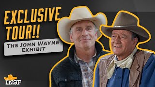 Exclusive Tour with Ethan Wayne  John Wayne An American Experience Exhibit [upl. by Herbie355]