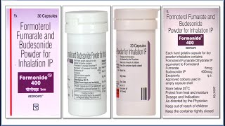 formoterol fumarate and budesonide powder for inhalation ip  formonide 400 inhaler uses [upl. by Yemerej723]