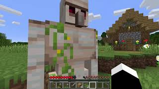 How to kill Iron Golem easily  Minecraft 14 [upl. by Caty]