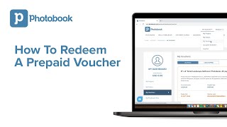 Photobook 101 How to redeem prepaid voucher [upl. by Burlie]