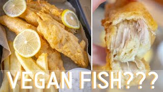 Vegan Fish amp Chips Banana Blossom Fish  Recipe Test [upl. by Eatnwahs134]