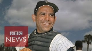 Yogi Berra The man behind It aint over till its over  BBC News [upl. by Eilliw]