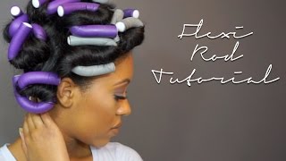 HOW TO DO A PERFECT FLEXI ROD SET [upl. by Eatnuhs276]