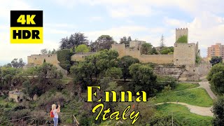 Enna Sicily Italy in 4K UHD HDR [upl. by Edrea]