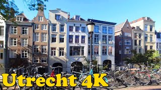 Utrecht Netherlands Walking tour 4K [upl. by Leafar]