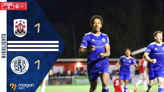 Highlights Ilkeston Town 11 Macclesfield FC [upl. by Neimad987]