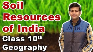 Soil Resources of India  Geography Class 10 [upl. by Blanch]