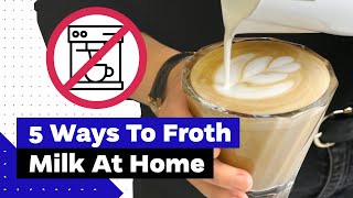 How To Froth Milk At Home Best Milk Frothers Review [upl. by Yenar]